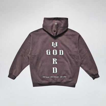 Word of God Hoodie - Earth Brown